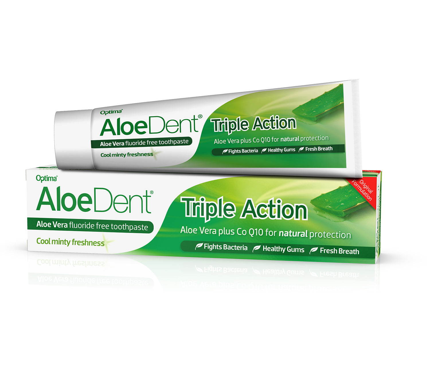 AloeDent Triple Action Fluoride Free Toothpaste - MK Pharma